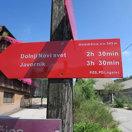 Hotel Gostilna Turk Hotedrsica Zewnętrze zdjęcie